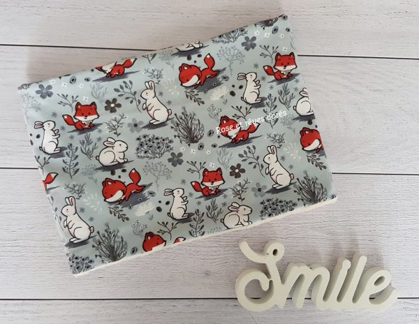 snood crème renards