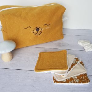 Trousse de toilette Douceur d’Automne- gamme l’Intemporel