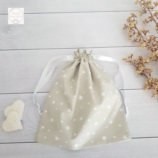pochon cadeau kit papa naissance Rose et rêves dorés