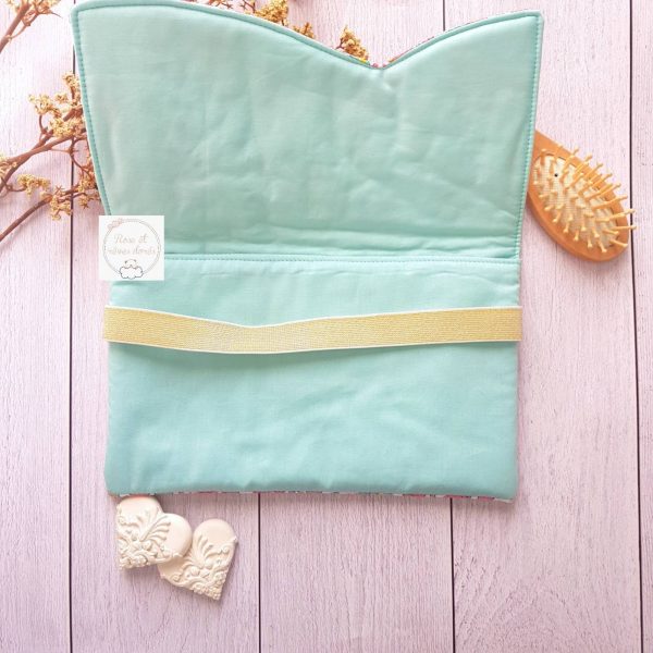 détail pochette inédite rose et rêves dorés