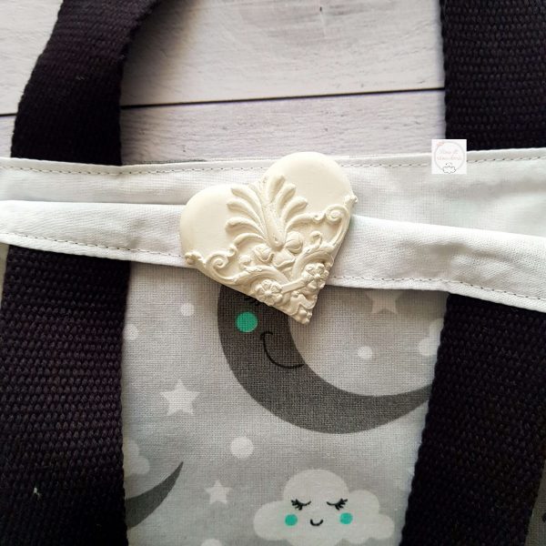 détail sac réversible