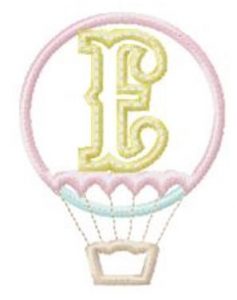 montgolfière appliqué