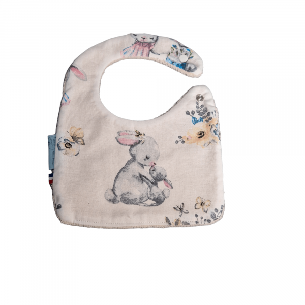 bavoir pour nouveau-né motif lapin
