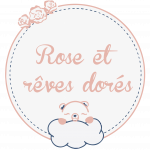 logo de Rose et rêves dorés marque française déposée