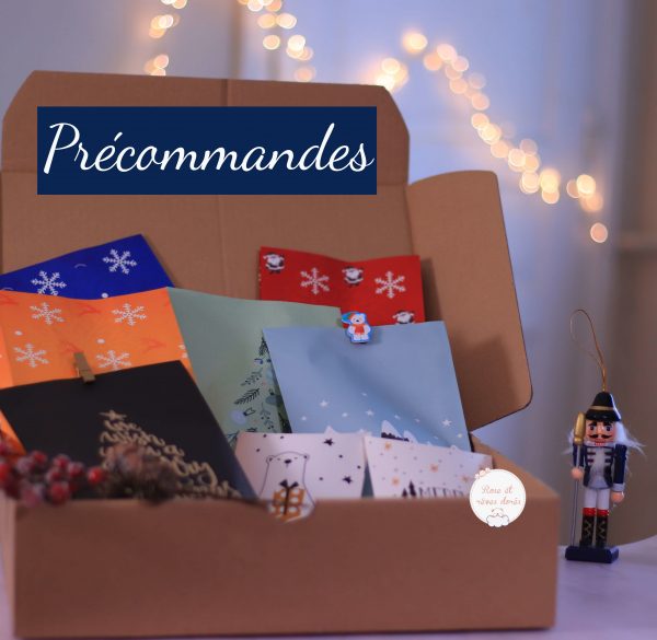calendrier de l'Avent unique Rose et rêves dorés artisan pré commande