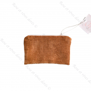 Pochette porte-monnaie plume