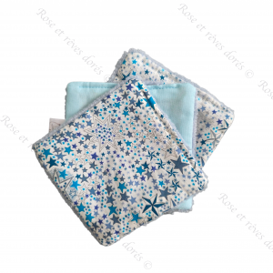 Lot de 3 lingettes Etoilées